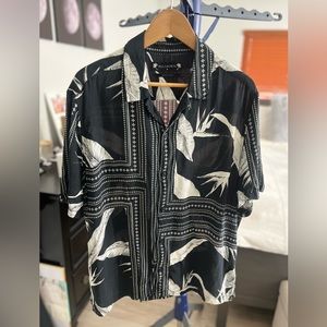 Allsaints Hawaiian Button Up shirt